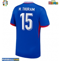 Frankreich Marcus Thuram #15 Heimtrikot EM 2024 Kurzarm